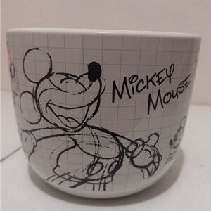 Disney Mickey Mouse Sketch Mug - White